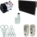 A/C Compressor & Condenser Kit Compatible With Honda Odyssey 2008-2010 10SR17C KTC7334-6