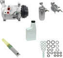 AC Compressor Kit Compatible With Escalate Avalanche Silverado Yukon 06-09 OEM 10S17F KT377