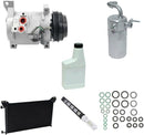 A/C Compressor Kit Condenser Compatible With Escalate Tahoe Silverado Yukon KTC377-1