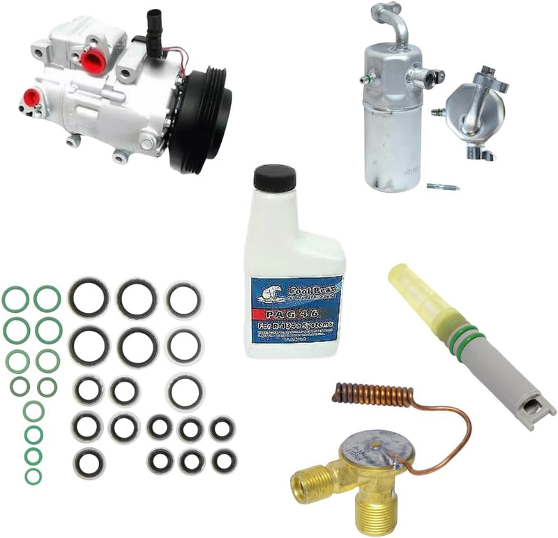 A/C Compressor Kit Compatible With Chevrolet Suburban Tahoe GMC Yukon OEM 10S20F KT363-6