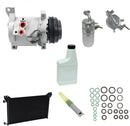 A/C Compressor Kit Condenser Compatible With Escalade Avalanche Silverado OEM 10S17F KTC377