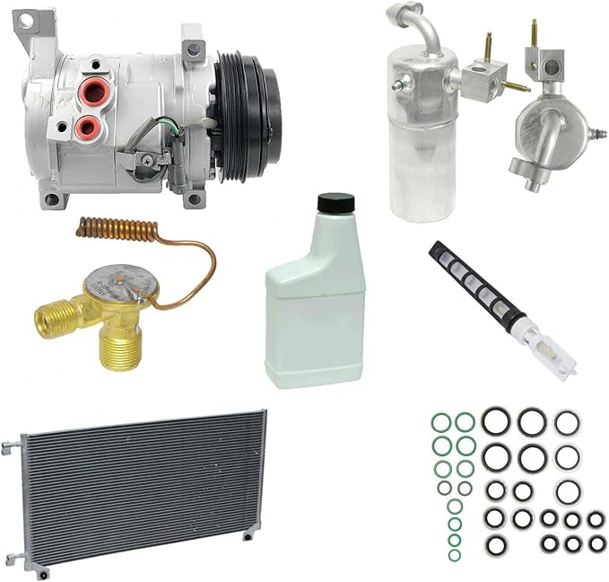 A/C Compressor Kit Condenser Compatible With Chevrolet Suburban 1500 2500 OEM 10S20F KTC363
