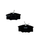 825-D1173-MS Front Brake Pads for 2000-2009 Volkswagen Pointer w/shims Semi-Metallic