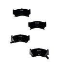 825-D668-MS Front Brake Pads for 1998-ON Nissan Sentra B14 w/shims Semi-Metallic