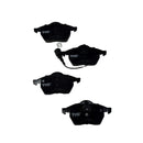 825-D687-MS Front Brake Pads for 2000-2006 Volkswagen Golf w/shims Semi-Metallic