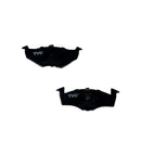 825-D694-MS Front Brake Pads for 1997-2006 Volkswagen Derby w/shims Semi-Metallic