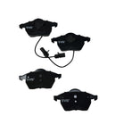 825-D840-MS Front Brake Pads for 2001-2005 Volkswagen Golf w/shims Semi-Metallic