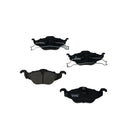 825-F186-MS Front Brake Pads for 2000-2007 Chevrolet Astro STD w/shims Semi-Metallic