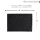 CNFP1214 A/C Universal Condenser Parallel Flow 12 x 14 O-ring #6 And #8 Ports Included