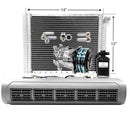 AC Kit EVU110 Universal Evaporator Underdash Unit Compressor & AC Condenser 12 x 14