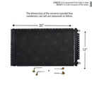 CNFP1220-MKT AC Universal Condenser Kit Parallel Flow 12 x 20 O-ring #6 And #8 Ports Included