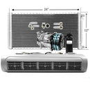 AC Kit EVU110 Universal Evaporator Underdash Unit Compressor & AC Condenser 12 x 24