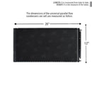 CNFP1226 A/C Universal Condenser Parallel Flow 12 x 26 O-ring #6 And #8 Ports
