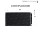 CNFP1627 A/C Universal Condenser Parallel Flow 16 x 27 O-ring #6 #8