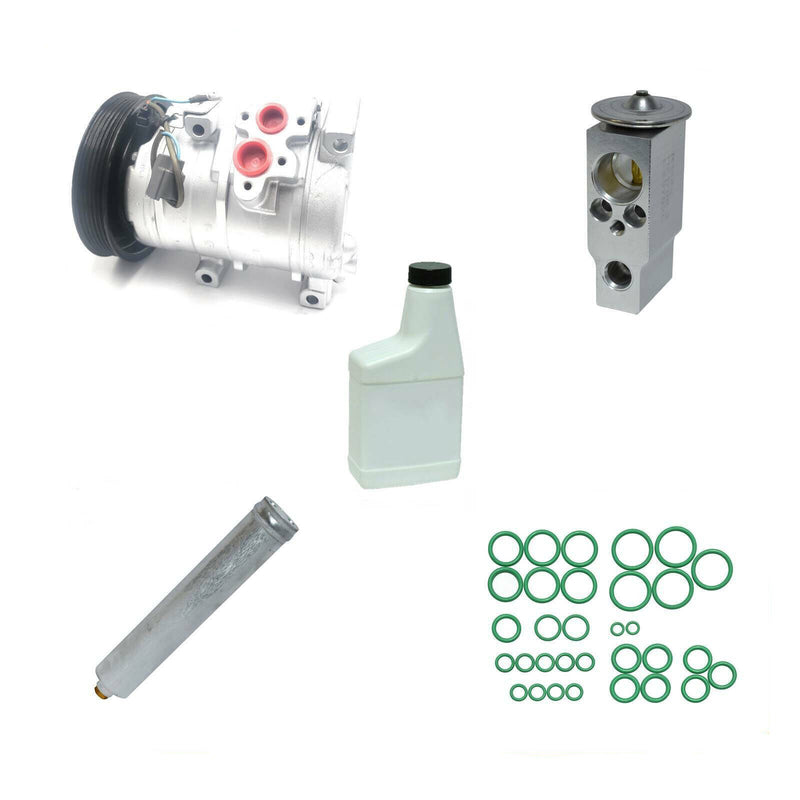 A/C Compressor Kit Compatible With Acura TL 04-08 Honda Accord 03-07 3.0L OEM 10S17C KT327