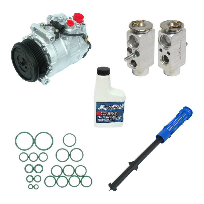 A/C Compressor Kit fits Mercedes-Benz CLK320 CLK500 AMG OEM 7SEU17C KT356-3