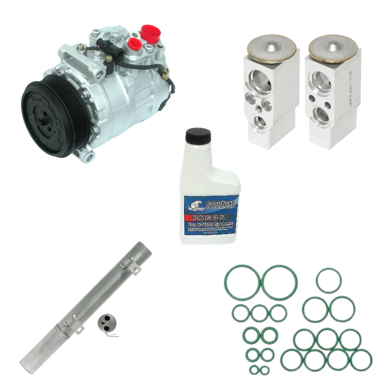 A/C Compressor Kit fits Mercedes-Benz GL ML320 350 450 550 R320 7SEU17C KT356