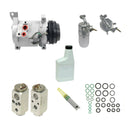 A/C Compressor Kit Compatible With Chevrolet Tahoe GMC Yukon W/Rear A/C OEM 10S20F KT363-2