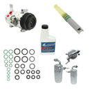 A/C Compressor Kit Compatible With Chevy Avalache Silverado Tahoe Sierra OEM 10S20F KT363-4