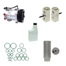 A/C Compressor Kit Compatible With Dodge Durango 1998-2000 W/O Rear A/C OEM SD7H15 KT553-2