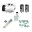 A/C Compressor Kit Compatible With Nissan Sentra 2007-2012 L4 2.5L OEM DCS171C KT664-1