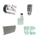A/C Compressor & Condenser Kit Compatible With Honda Accord 03-07 3.0L OEM 10S20C KTC327-1