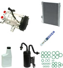 AC Compressor & Condenser Kit Compatible With Dodge Ram 1500 2500 02-03 OEM SD7H15 KTC558