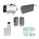 A/C Compressor & Condenser Kit Compatible With Nissan Altima 07-12 2.5L DCS171C KTC664-1