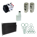 A/C Compressor & Condenser Kit Compatible With Honda Pilot 2009-2015 OEM 10SR17C KTC7334-4