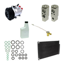 A/C Compressor & Condenser Kit Compatible With Honda Pilot 2009-2015 OEM 10SR17C KTC7334