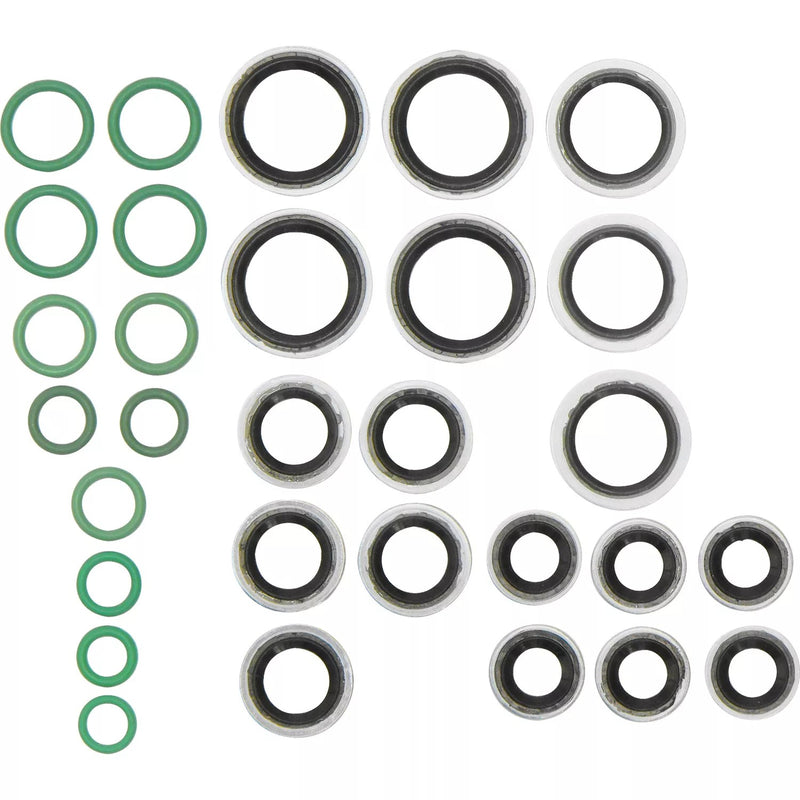 AC Compressor & Condenser Kit Compatible With Chevrolet Cruze 12-15 L4 1.4L OEM CVC KTC7271