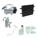 AC Compressor & Condenser Kit Compatible With Dodge Ram 4000 4500 5500 OEM HS18 KTC182