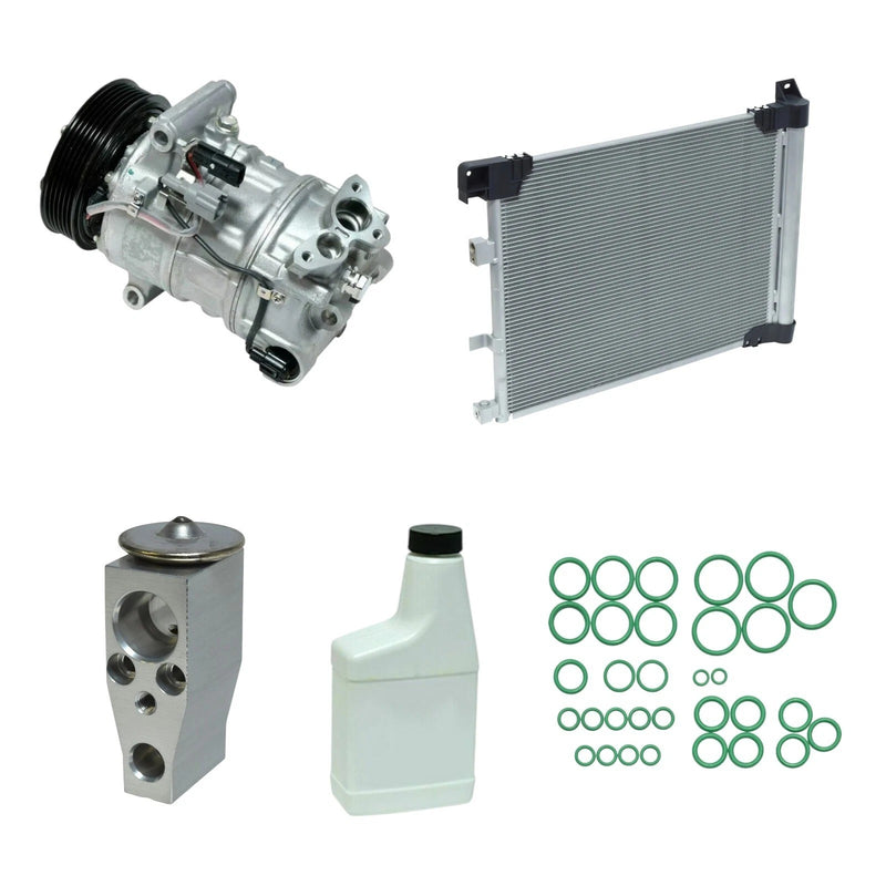 AC Compressor & Condenser Kit fits Nissan Sentra 2013-2019 L4 1.8L 1.6L KTC585