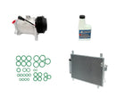 AC Compressor and Condenser Kit Compatible With Nissan Pathfinder Infiniti JX35 OEM KTC671