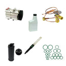 A/C Compressor Kit Compatible With Ford F53 2000-2001 V10 6.8L OEM FS10 KT152-3