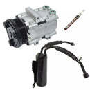 A/C Compressor Kit Compatible With Ford E-150 E-250 OEM FS10 Without Rear A/C KT148