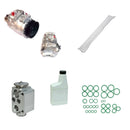 A/C Compressor Kit Compatible With Toyota Corolla Matrix 2003-2008 L4 1.8L OEM 10S15L KT391