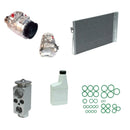 A/C Compressor and Condenser Kit Compatible With Toyota Corolla Matrix 2003-2004 OEM KTC391