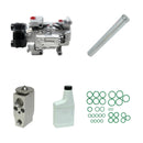 AC Compressor Kit Compatible With Mazda 3 Sport 2009 L4 2.0L OEM H12A1AH4DX KT463-1