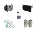 A/C Compressor & Condenser Kit Compatible With Infiniti FX35 2003-2007 OEM CWE618 KTC436-1