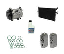 A/C Compressor & Condenser Kit Compatible With Infiniti FX35 2008 OEM CWE618 KTC436