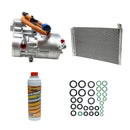 AC Compressor & Condenser Kit Compatible With Tesla x Models 2016-2021 OEM KTC104244200M