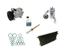 A/C Compressor & Condenser Kit Compatible With Chrysler PT Cruiser 03-09 10S17C KTCH378-3