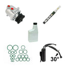 A/C Compressor Kit Compatible With Ford E-Series E-150 250 350 450 550 OEM Scroll KT588-1
