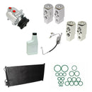 A/C Compressor & Condenser Kit Compatible With Ford Expedition Lincoln Navigator KTC557-2
