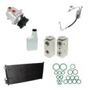 A/C Compressor & Condenser Kit Compatible With Ford Expedition Lincoln Navigator KTC557-3