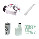 AC Compressor Kit Compatible With Honda CR-V 2007-2011 L4 2.4L OEM TRSE09 KT580-4