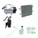 AC Compressor & Condenser Kit Compatible With Dodge Ram 2500 3500 06-09 OEM HS18 KTC182-2