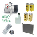 AC Compressor Kit Condenser Compatible With Dodge Durango 2004-2006 3.7L & 4.7L KTC357