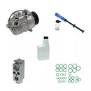 AC Compressor Kit Compatible With BMW 525i 530i 650Ci 650i OEM 7SEU17C KT305
